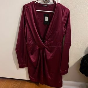 Burgundy dress! same dress as posted but different size!
